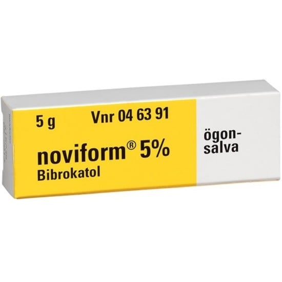 Noviform ögonsalva 5% 5 g