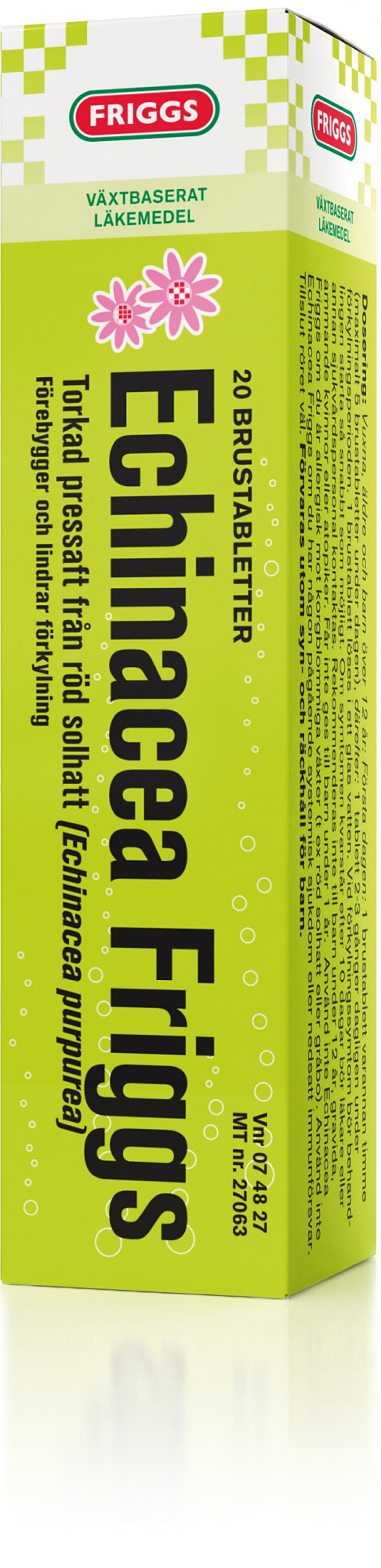 Echinacea Friggs brustablett, 20 st