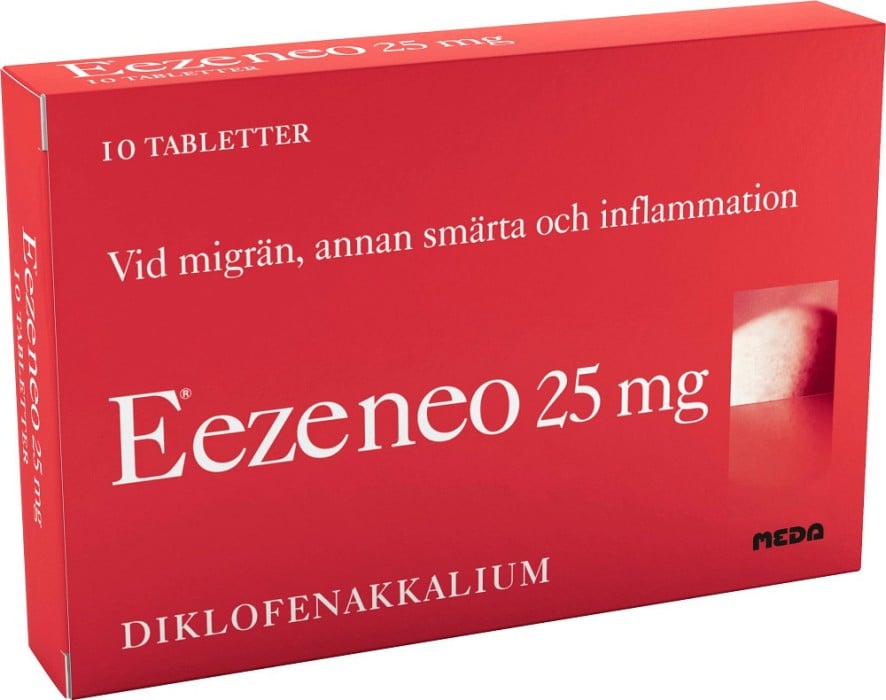 Eezeneo, filmdragerad tablett 25 mg 10 st