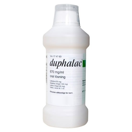 Duphalac, oral lösning 670 mg/ml 500 ml