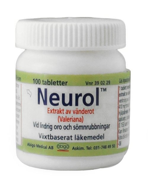 Neurol, dragerad tablett 100 st