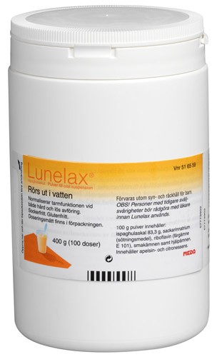 Lunelax, pulver till oral suspension 100 doser