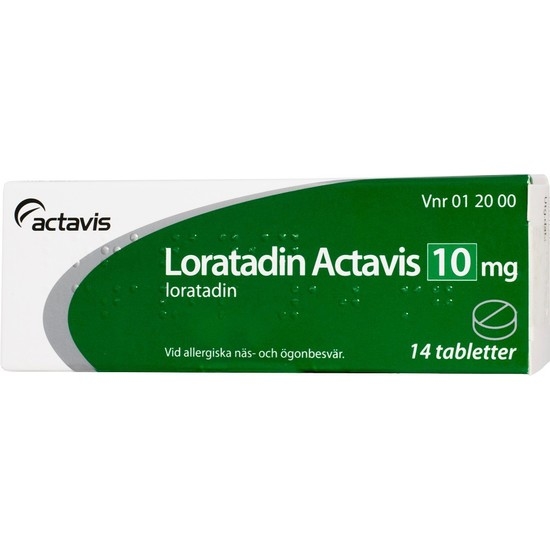 Loratadin Actavis, tablett 10 mg 14 st