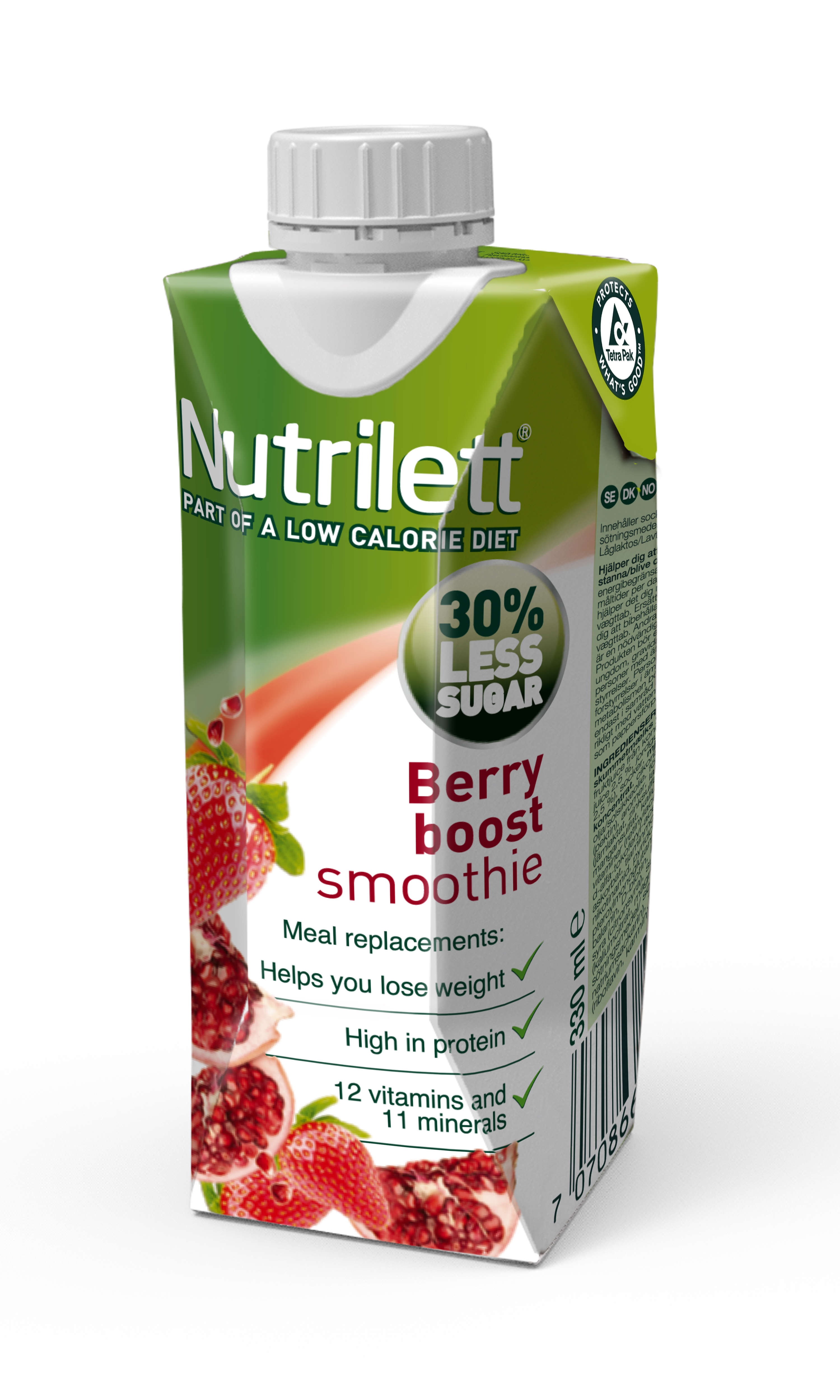 Nutrilett Berry Boost Smoothie 330 ml