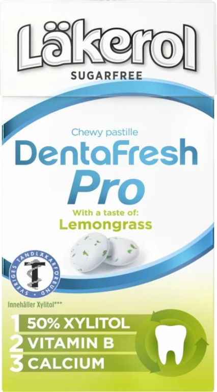 Läkerol DentaFresh Pro Lemongrass