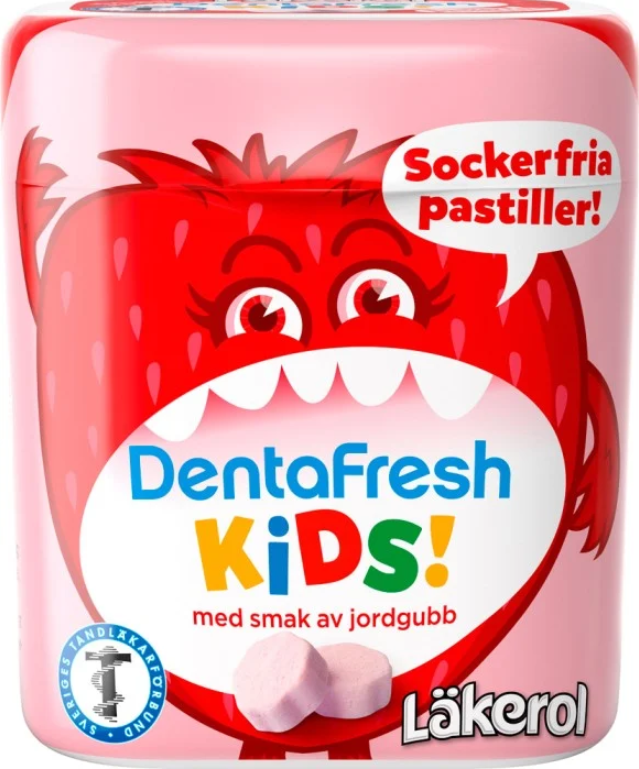 DentaFresh Kids Jordgubb 55 g
