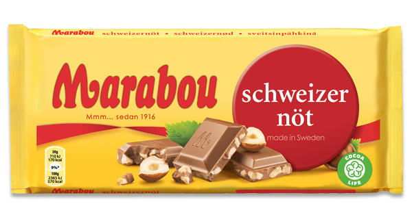 Marabou Schweizernöt 100 g