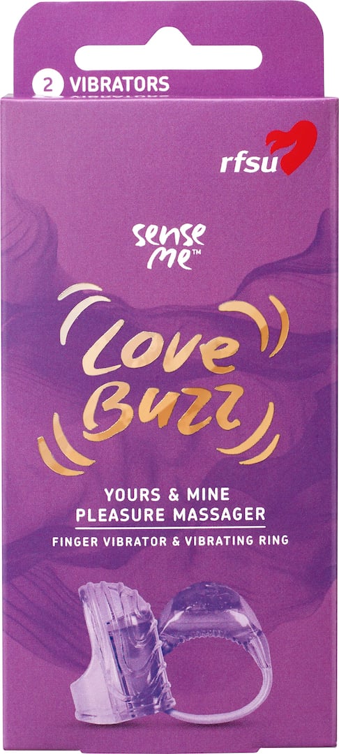 RFSU Sense Me Love Buzz Yours & Mine