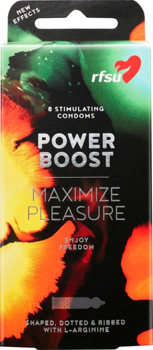 RFSU Power Boost kondomer 8 st