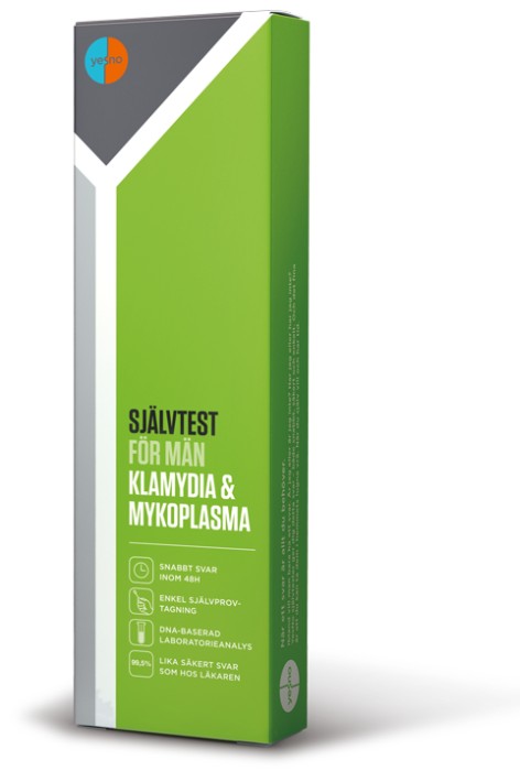 YesNo Självtest Klamydia/Mykoplasma Man 1 st