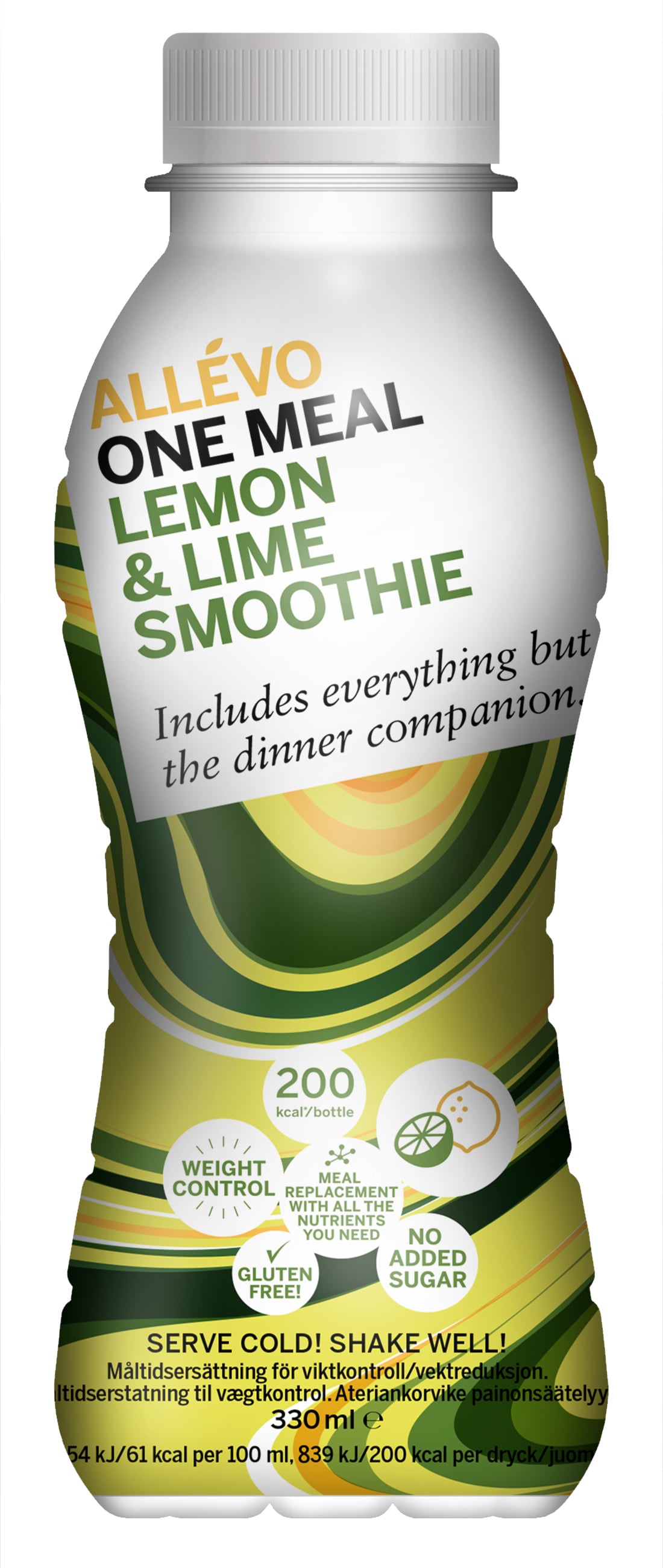 Allévo One Meal Lemon & Lime Smoothie 330 ml