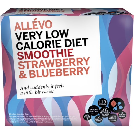 Allévo Smoothiestrawberry & Blueberry 20 st