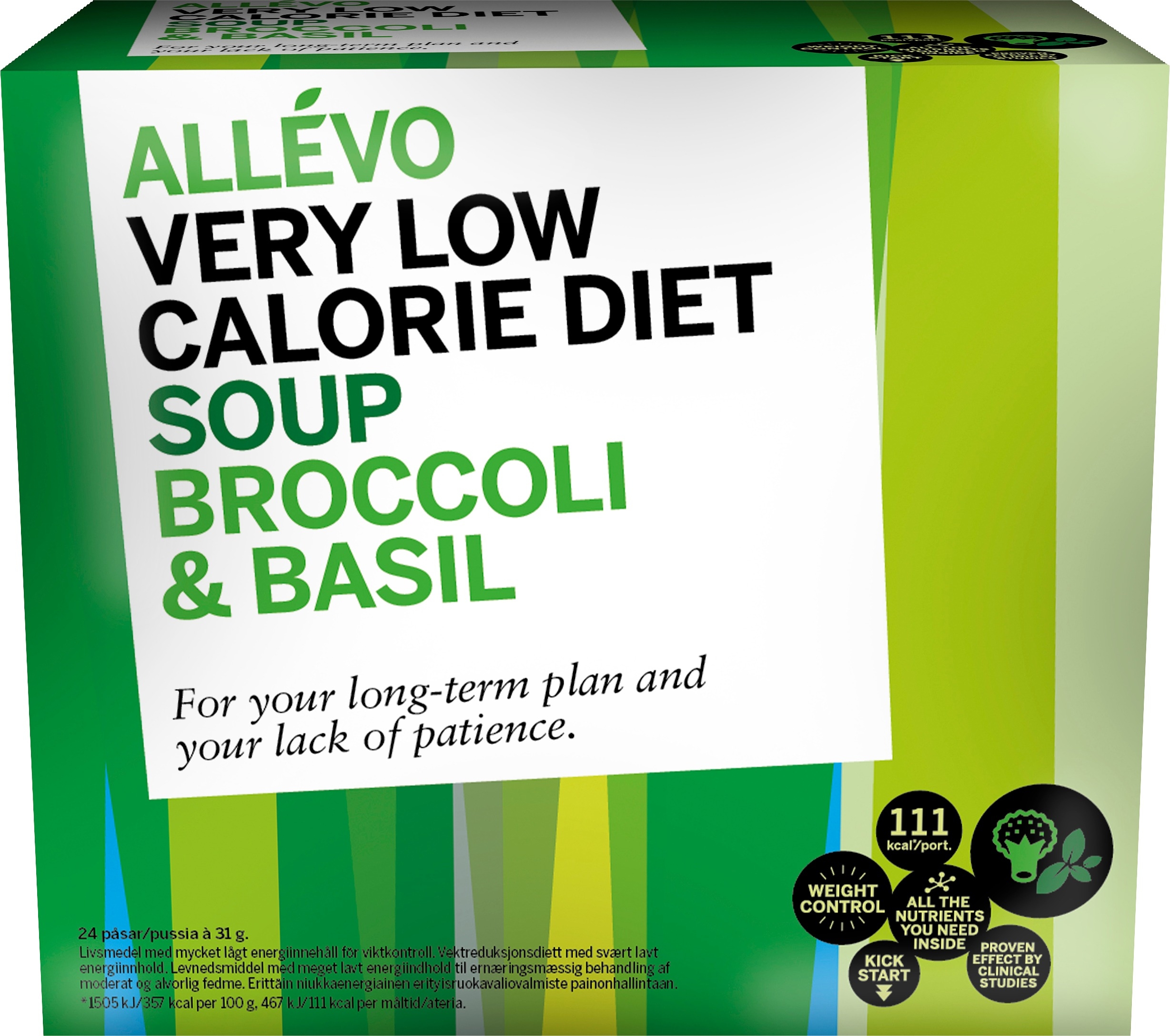 Allévo Soup Broccoli & Basil 24 portioner