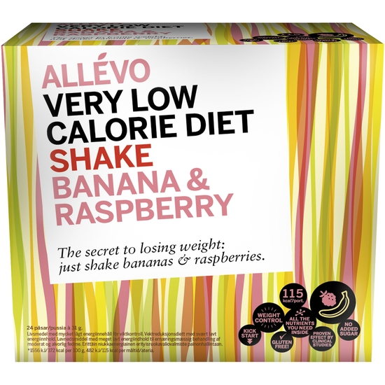 Allévo Shake Banana & Raspberry 24 st