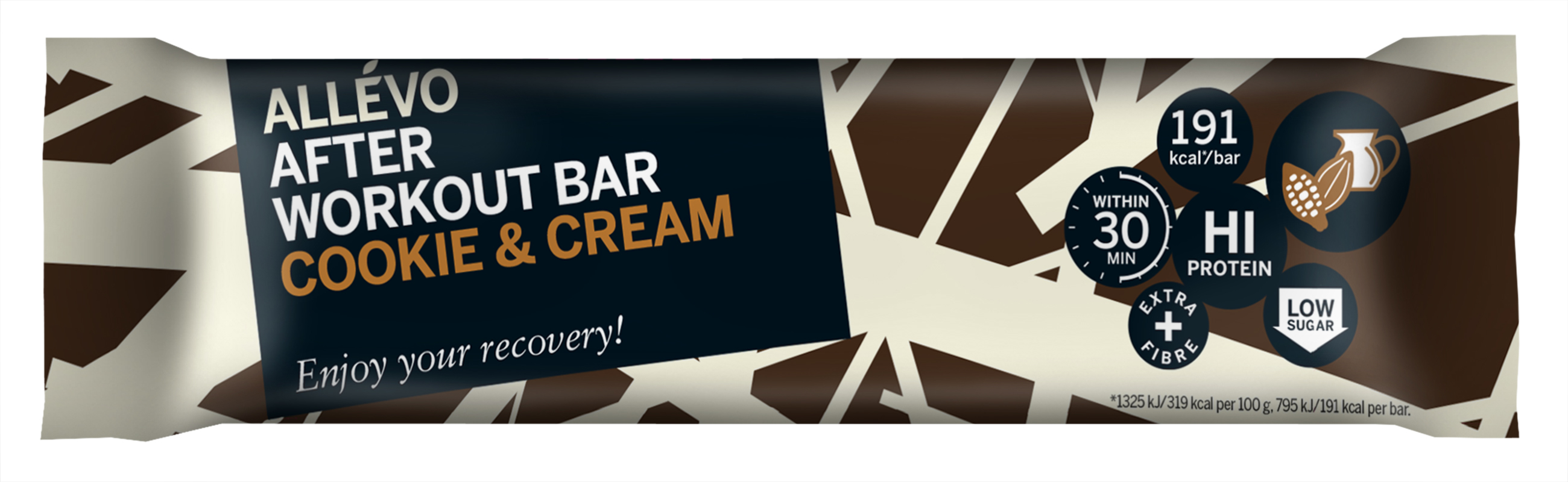 Allévo After Workout Bar Cookie & Cream 60 g