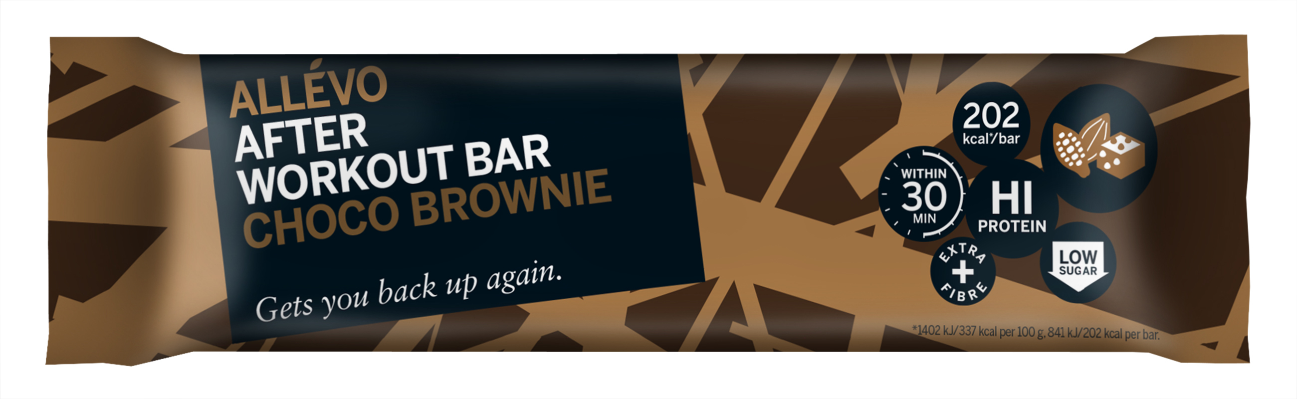 Allévo After Workout Bar Choco Brownie 60 g
