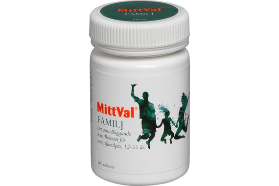 MittVal Familj 100 tabletter