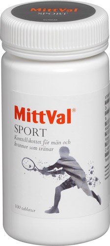 MittVal Sport 100 st tabletter