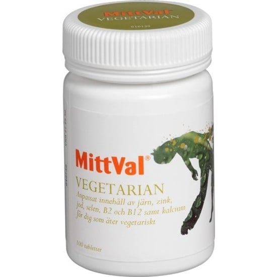 MittVal Vegetarian 100 st tabletter