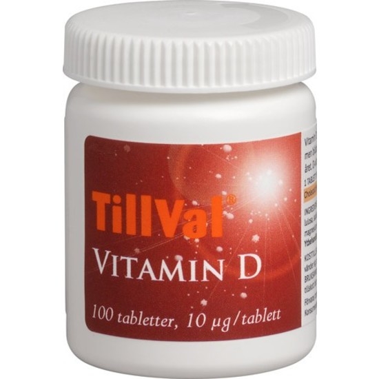Tillval Vitamin D 100 Tabletter