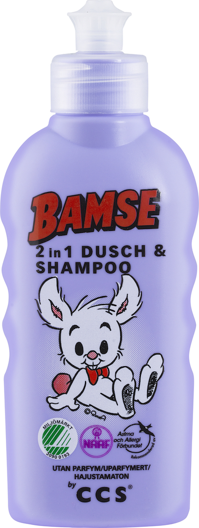 Bamse 2 In 1 Dusch & Schampo 200ml