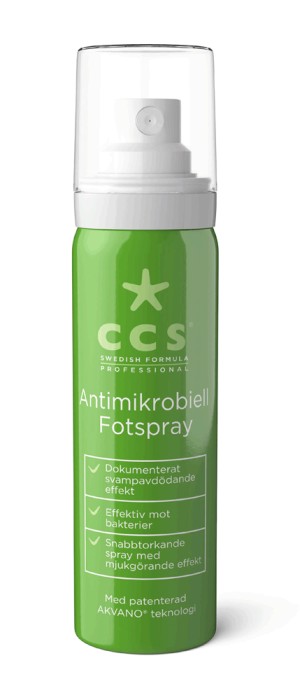 CCS Antimikrobiell Fotspray 49 ml