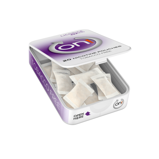 on! Licorice 3mg 20st