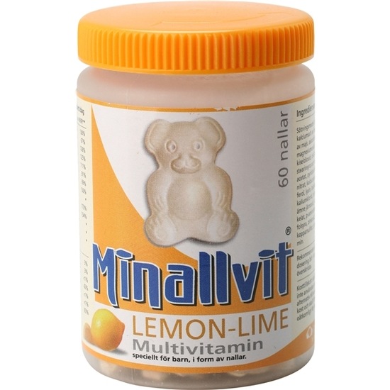 Minallvit Multivitamin Lemon-Lime 60 st
