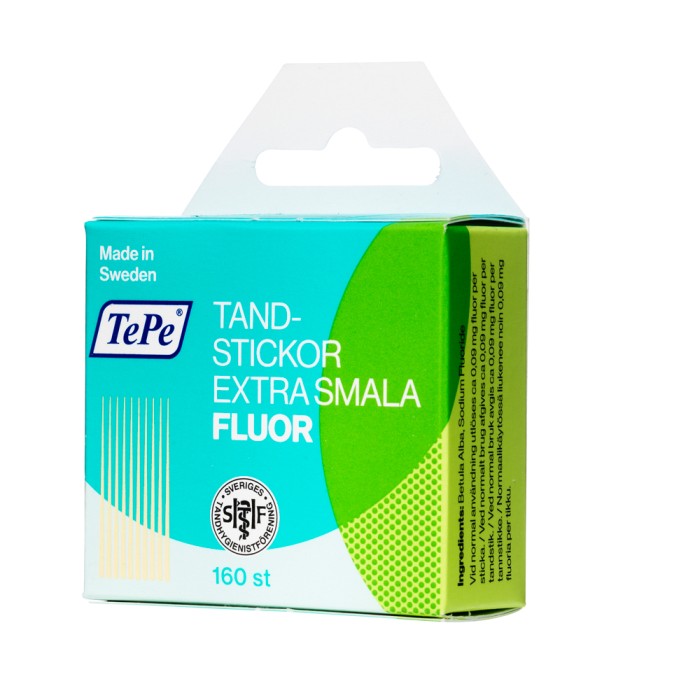 TePe Tandstickor Extra Smala Fluor 160 st