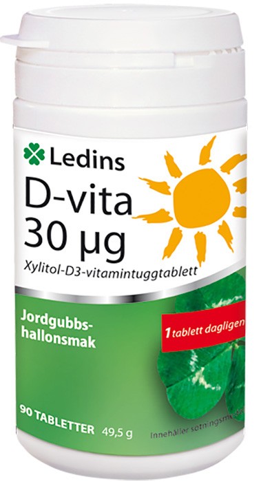 Ledins D-vita 30 µg 90 tabletter