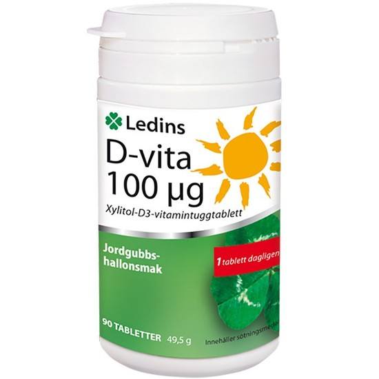 Ledins D-vita 100 µg 90 tabletter.
