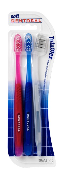 Dentosal Soft Totalflex Tandborste 3 st