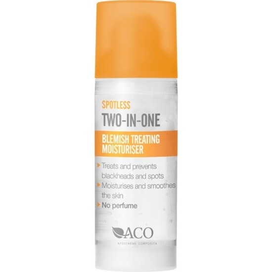 ACO Spotless Blemish Treating Moisturiser Återfuktande Gel Parfymfri 50 ml