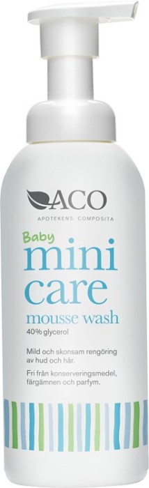 ACO Minicare Baby Mousse Wash 200ml