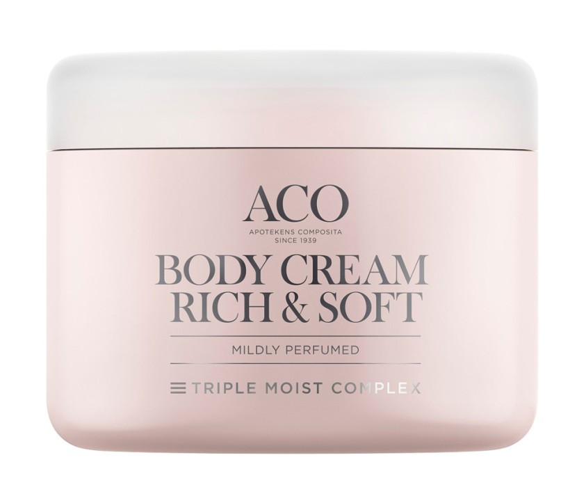 ACO Body Cream Rich & Soft Parfymerad 200ml