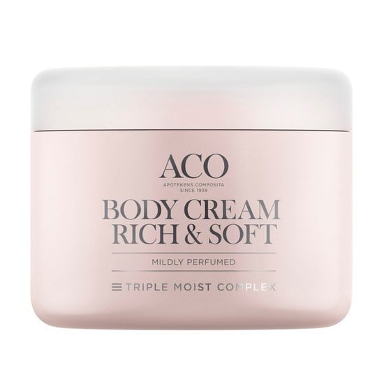 ACO Body Cream Rich & Soft Parfymerad 200ml