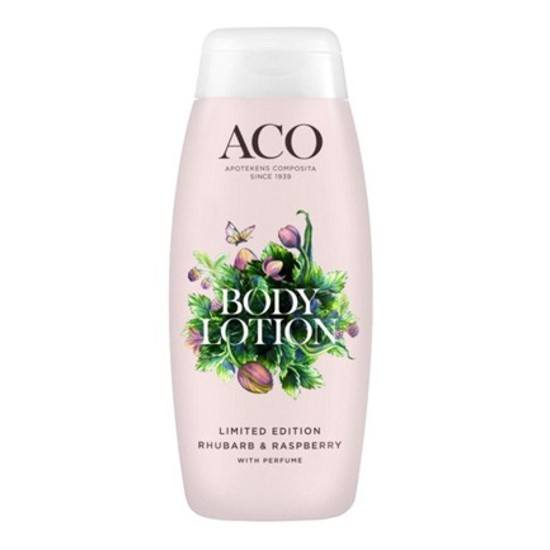 ACO Limited Edition Body Lotion Rhubarb & Raspberry 200ml