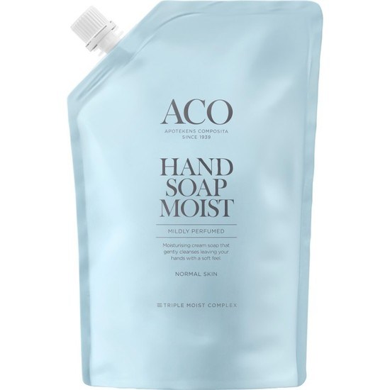 ACO Hand Soap Moist Refill Parfymerad Handtvål 600 ml