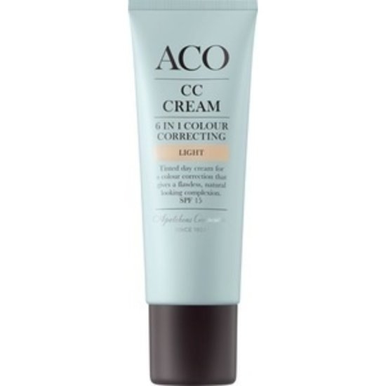 ACO Face CC-Cream Light SPF15 Färgad Dagkräm 50 ml