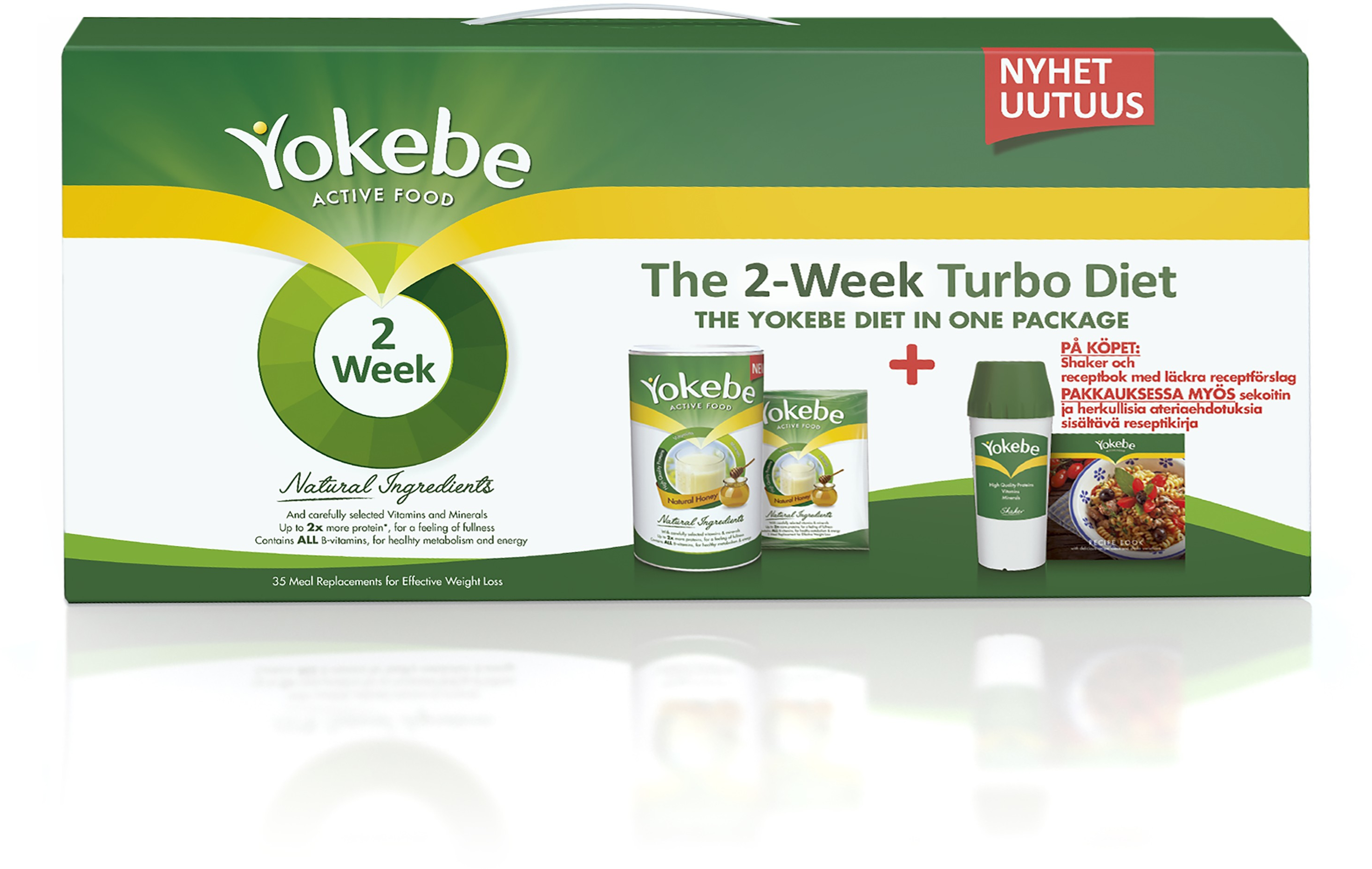 Yokebe 2 Week Turbo Diet Pack 1750 g