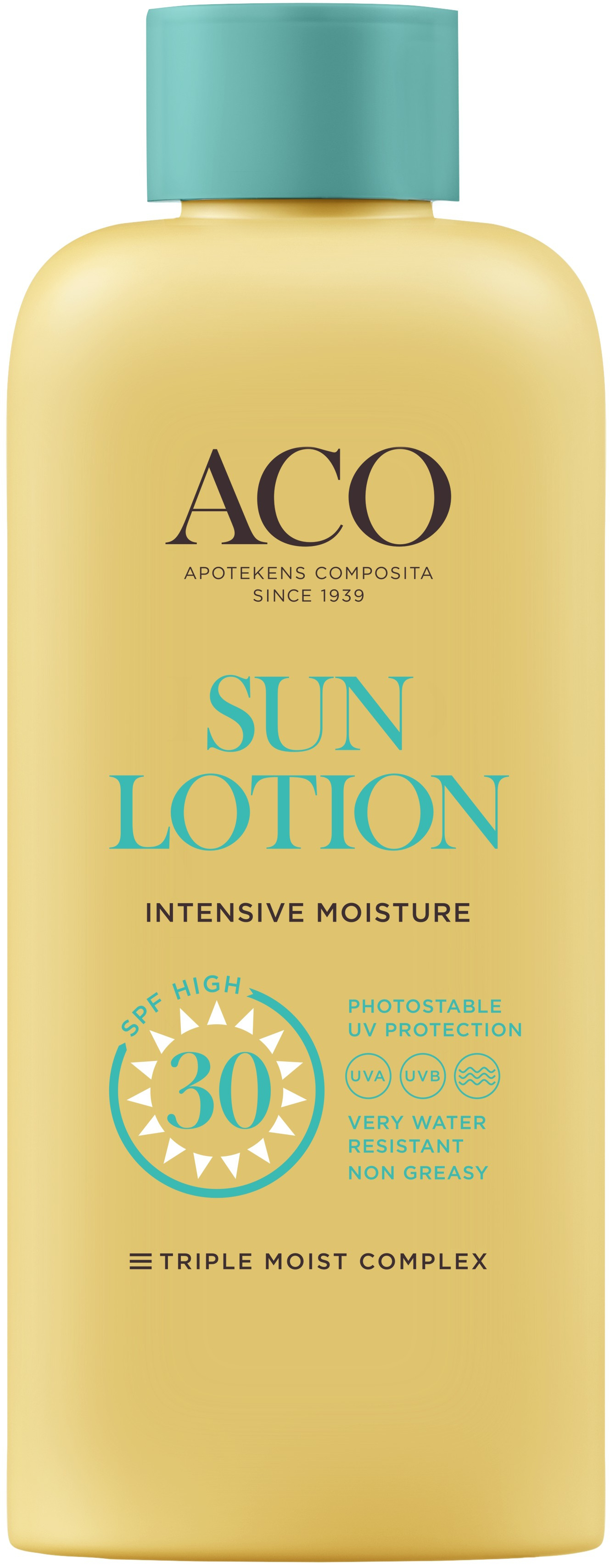 ACO Sun Lotion SPF30 Parfymfri Solskydd Kropp 300 ml