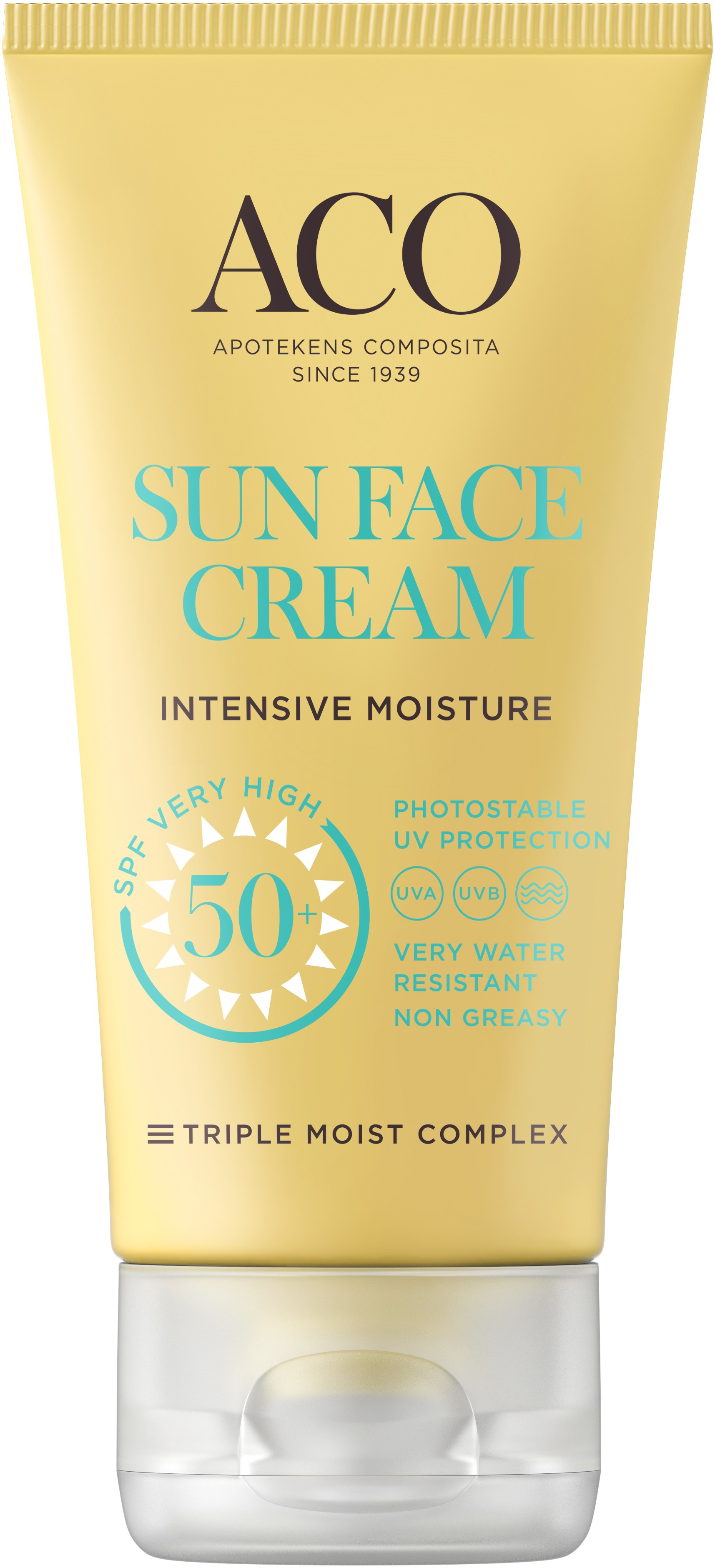ACO Sun Face Cream SPF 50+, 50 ml