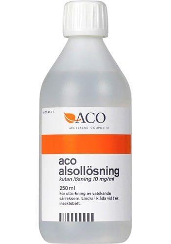 ACO Alsollösning, kutan lösning 10 mg/ml 250 ml
