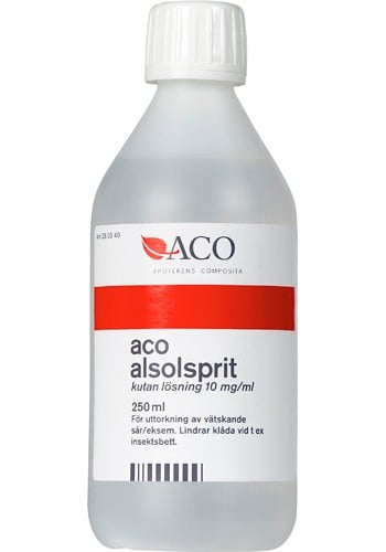 ACO Alsolsprit, kutan lösning 10 mg/ml 250 ml