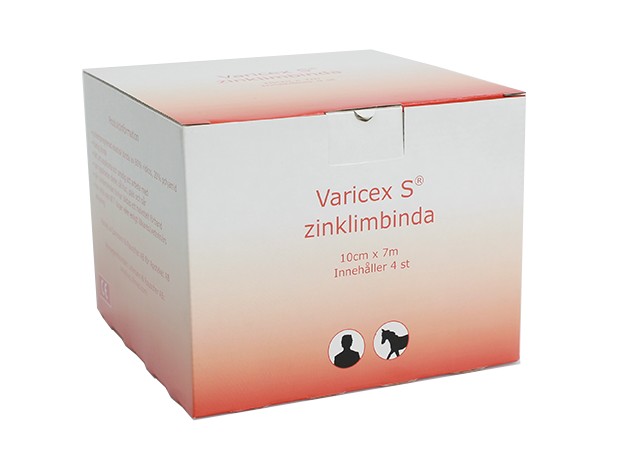 Varicex S Zinkbandage 10 cm x 7 m 4 st