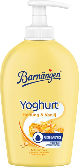 Barnängen Flytande tvål Yoghurt Honung & Vanilj 250 ml