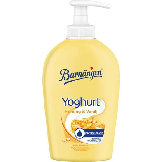 Barnängen Flytande tvål Yoghurt Honung & Vanilj 250 ml