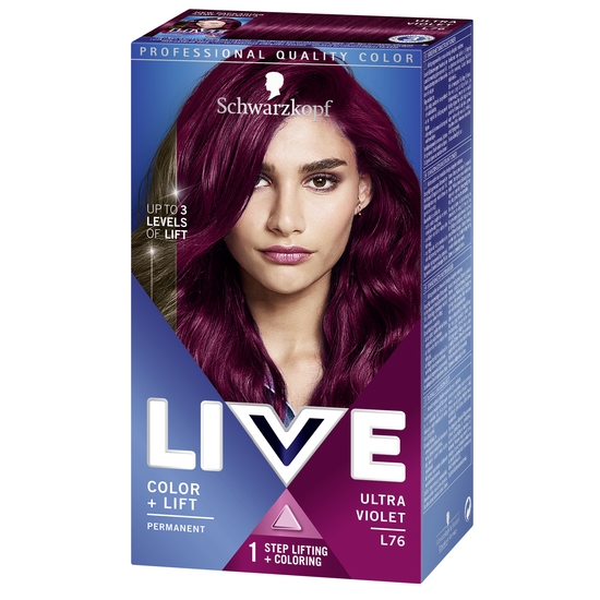 Schwarzkopf LIVE Color Hårfärg 76 Ultra Violet