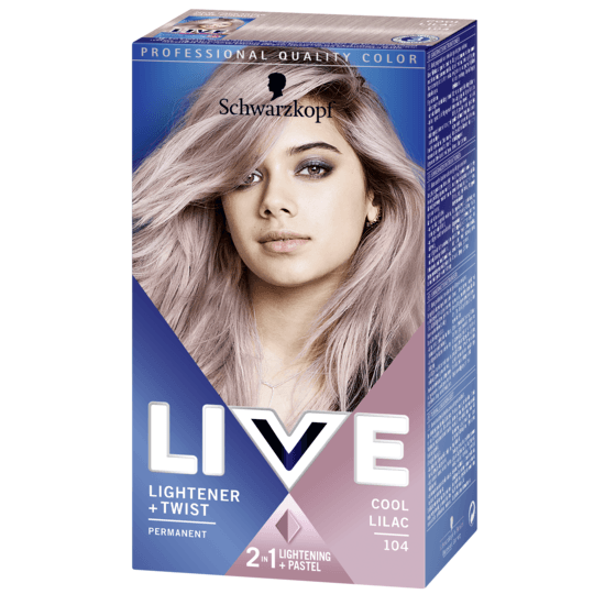 Schwarzkopf LIVE Color Hårfärg 104 Cool Lilac