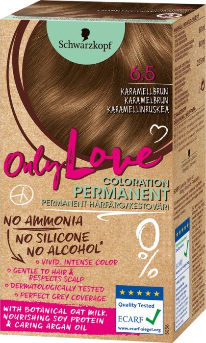 Schwarzkopf Only Love Hårfärg 6.5 Karamellbrun